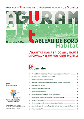 Tableau de bord habitat / CCPOM – 2014