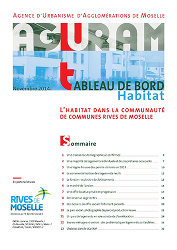 Tableau de bord habitat / CC Rives de Moselle – 2014