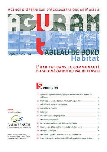 Tableau de bord habitat / CA du Val de Fensch – 2014