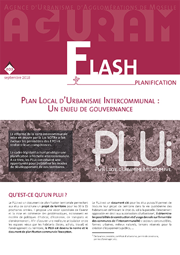 Le PLUi : un enjeu de gouvernance – Flash planification #03