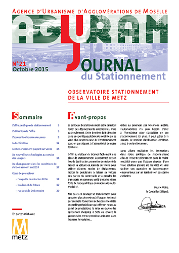 Journal du stationnement de la Ville de Metz N°21