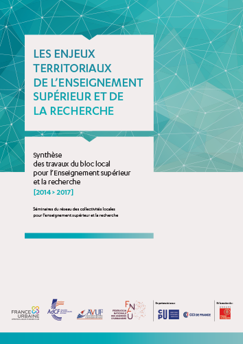 Enjeux territoriaux de l’Enseignement supérieur et de la recherche / synthèse 2014 > 2017