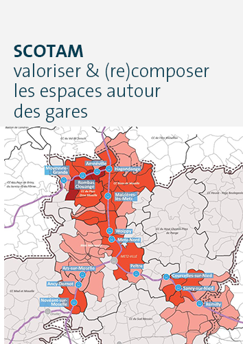 Les espaces autour des gares du SCoTAM et leurs enjeux stratégiques