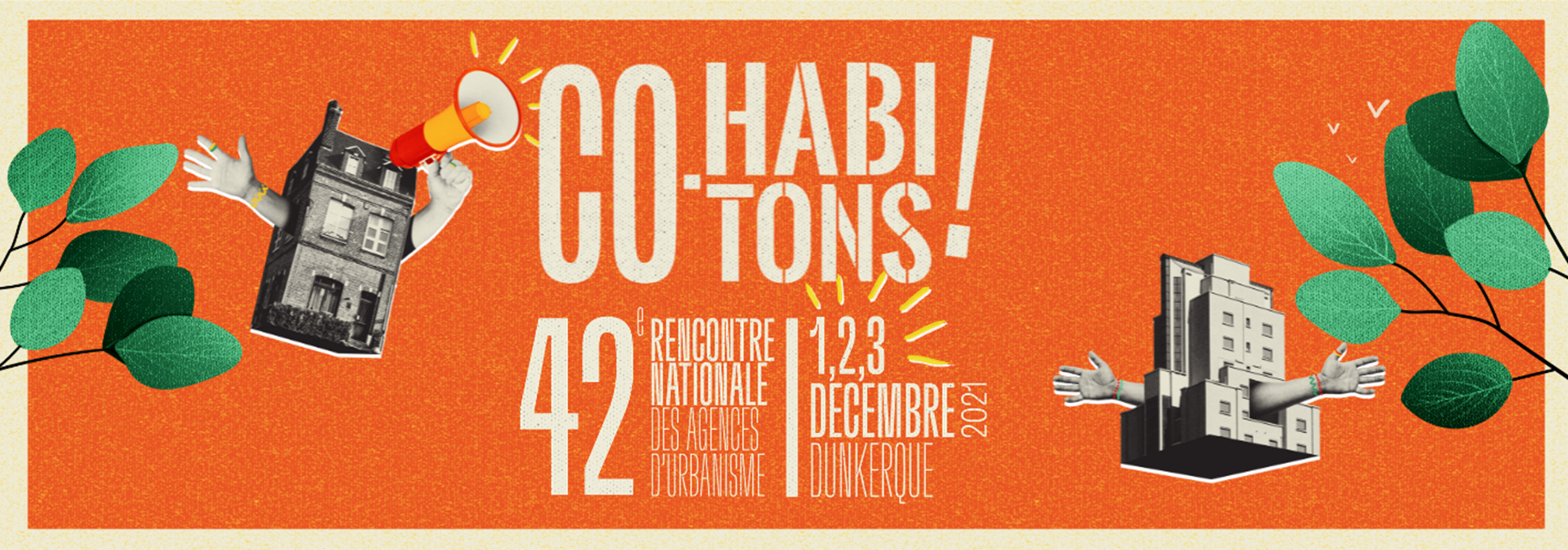 Co-Habitons ! Suivez la 42e rencontre des agences d’urbanisme du 1er au 3 décembre #fnau42