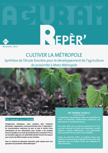 CULTIVER L’EUROMÉTROPOLE / Étude foncière pour le développement d’une agriculture de proximité