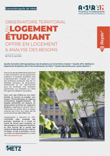 EUROMÉTROPOLE DE METZ / OBSERVATOIRE TERRITORIAL DU LOGEMENT ÉTUDIANT