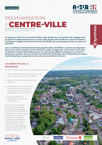 CREUTZWALD S’ENGAGE DANS LA REDYNAMISATION DE SON CENTRE-VILLE