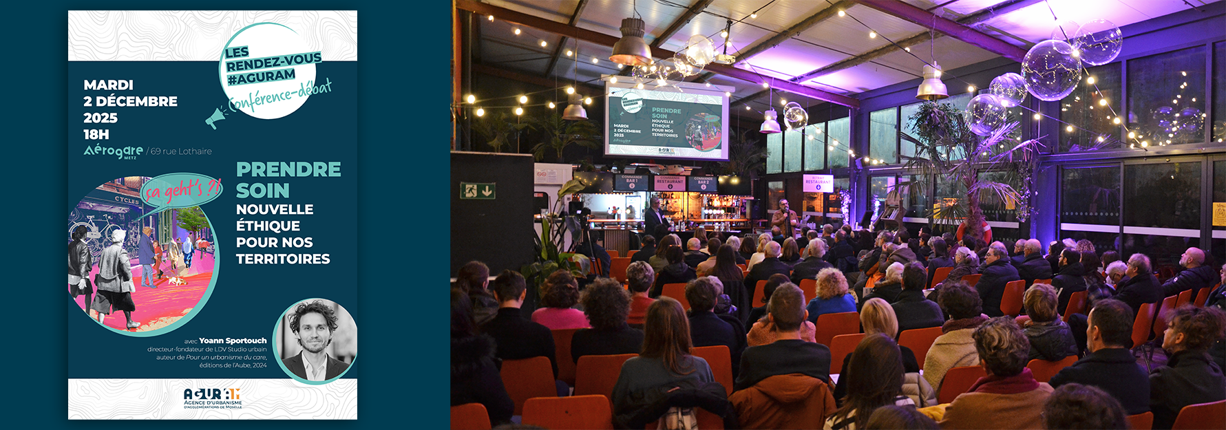 Conférence-débat à Metz / PRENDRE SOIN, nouvelle éthique pour nos territoires