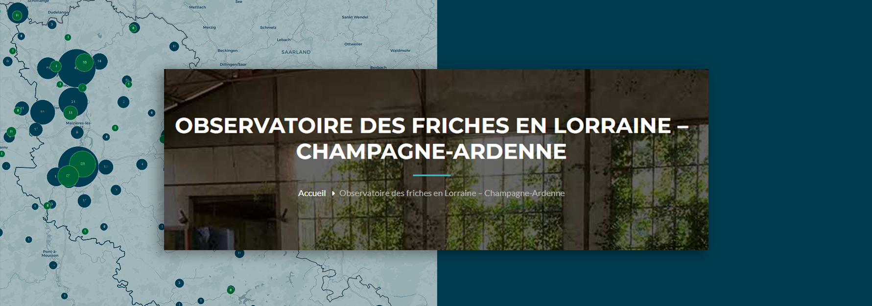 Atlas des friches de Lorraine-Champagne Ardennes : le millésime 2025 est en ligne !