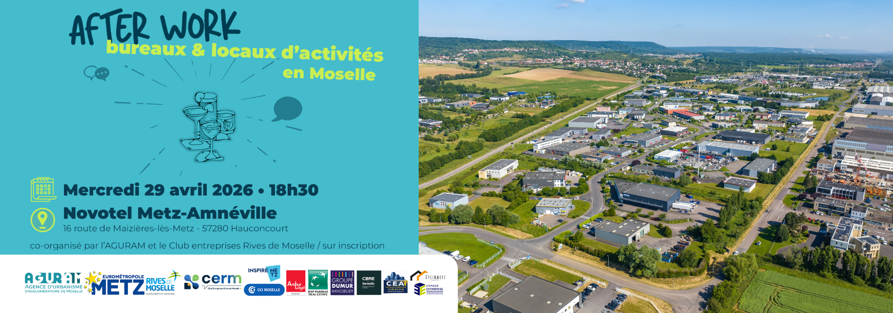 Afterwork / Bureaux & locaux d’activités en Moselle : les tendances de l’année