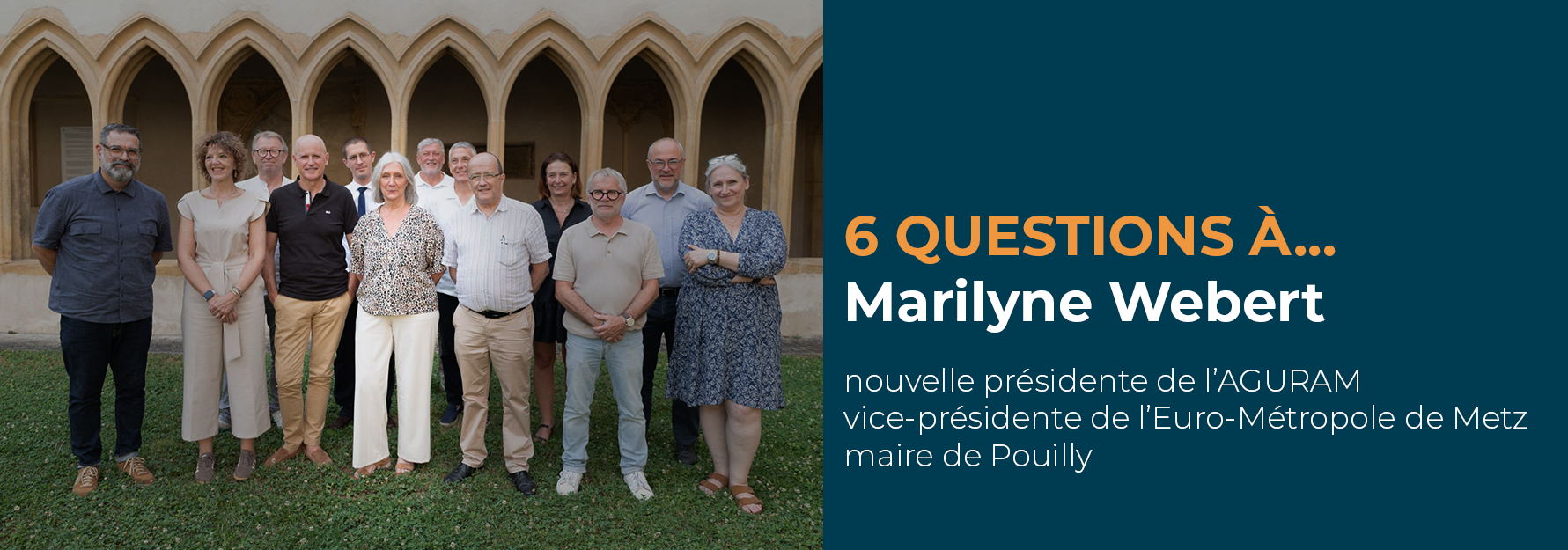 6 questions à… Marilyne Webert, nouvelle présidente de l&rsquo;AGURAM